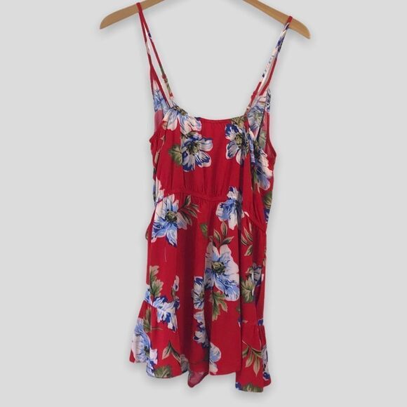 Xhilaration tropical print rompers - Picture 4 of 8